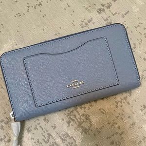 Coach Long Zip Around Wallet